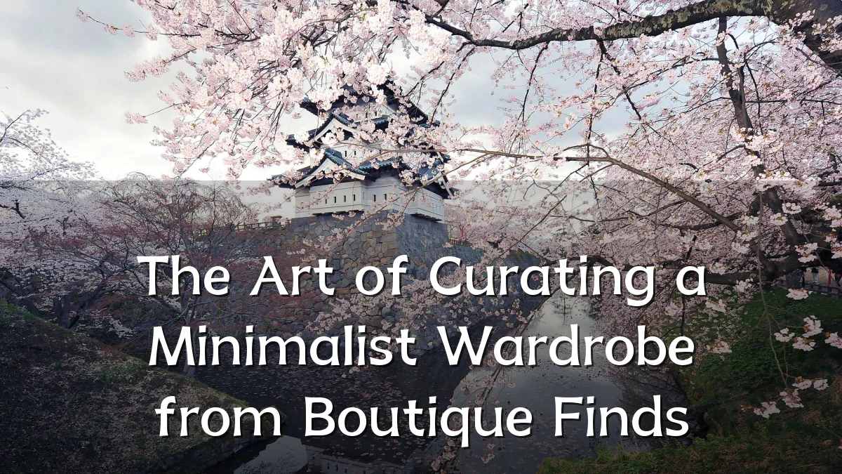 The Art of Curating a Minimalist Wardrobe from Boutique Finds