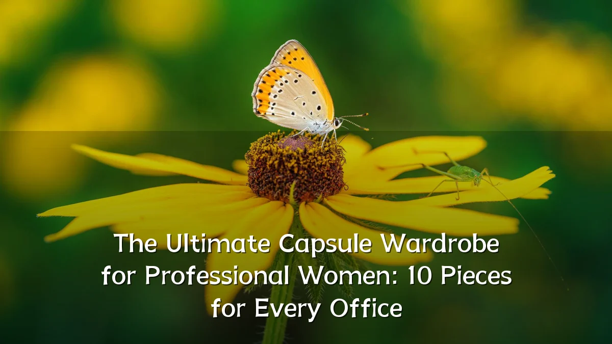The Ultimate Capsule Wardrobe for Professional Women: 10 Pieces for Every Office