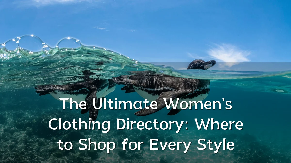 The Ultimate Women's Clothing Directory: Where to Shop for Every Style