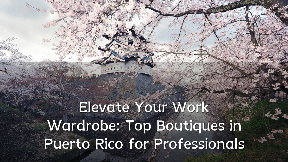 Elevate Your Work Wardrobe: Top Boutiques in Puerto Rico for Professionals
