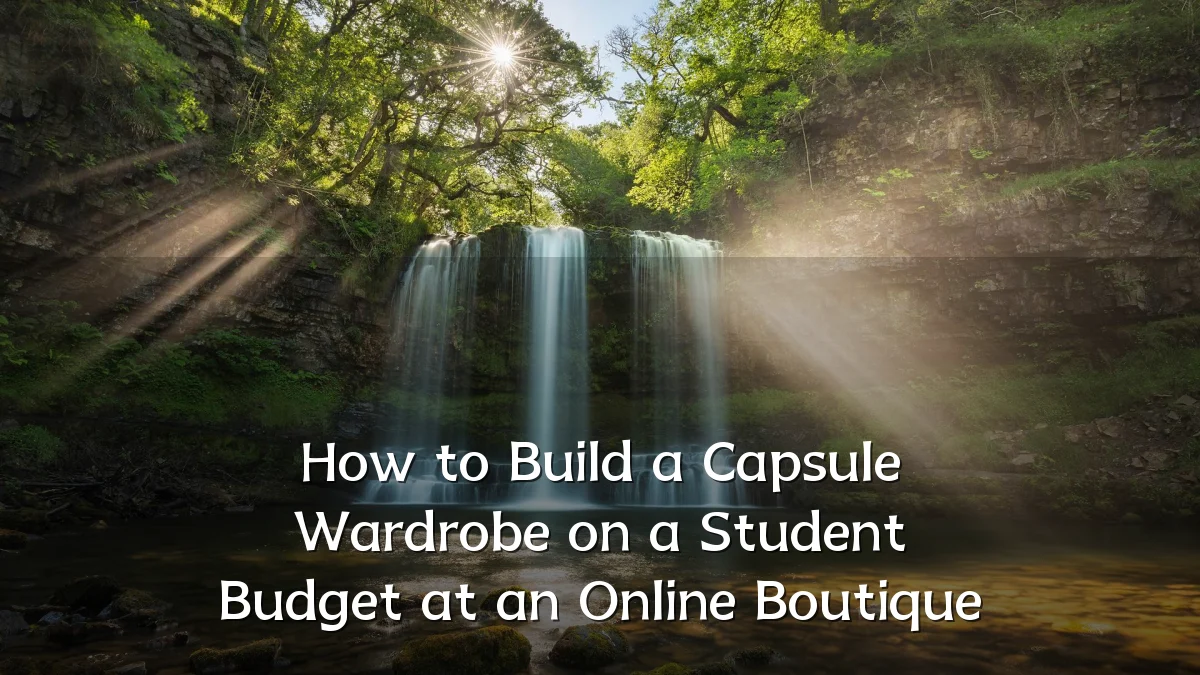 How to Build a Capsule Wardrobe on a Student Budget at an Online Boutique