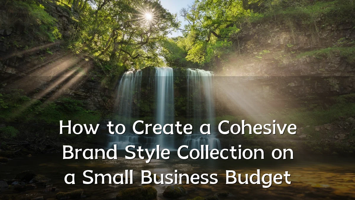 How to Create a Cohesive Brand Style Collection on a Small Business Budget