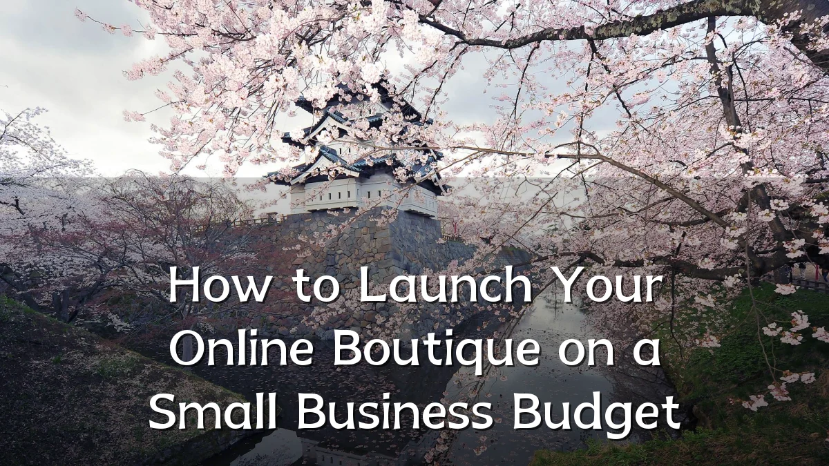 How to Launch Your Online Boutique on a Small Business Budget