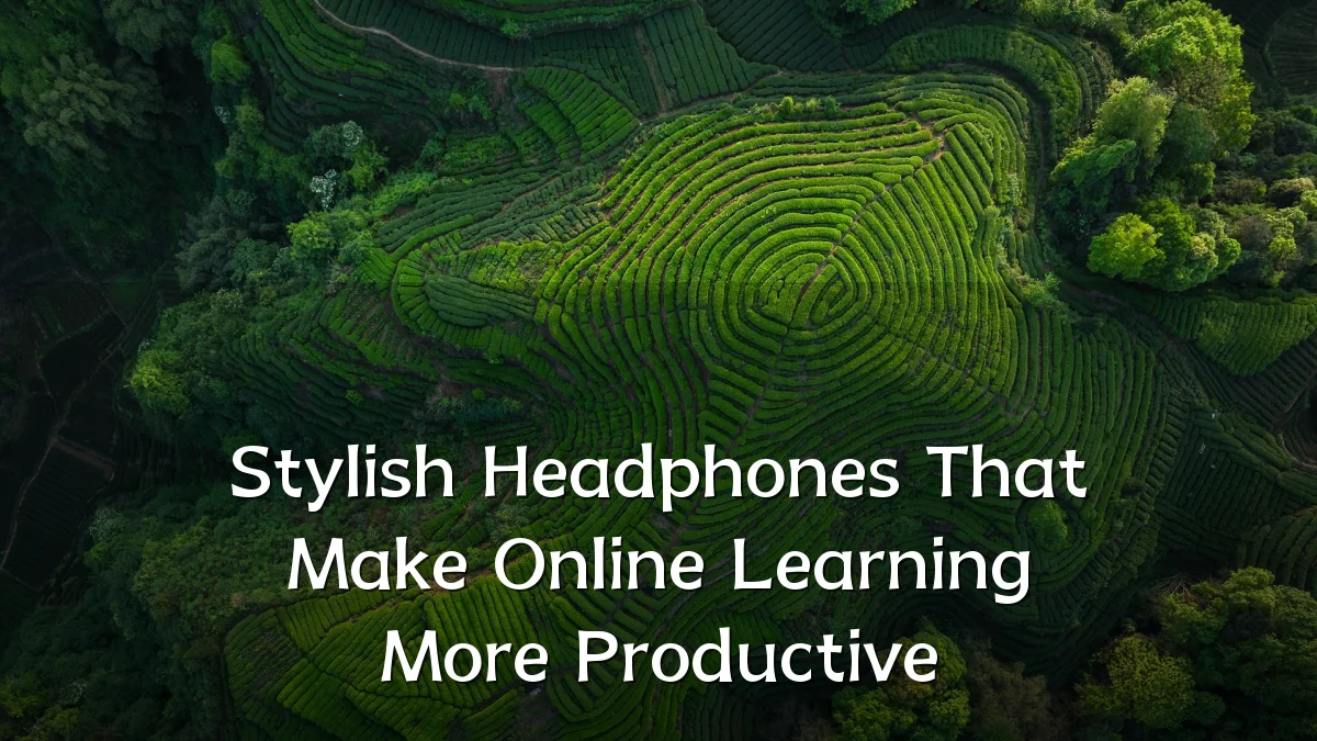 Stylish Headphones That Make Online Learning More Productive