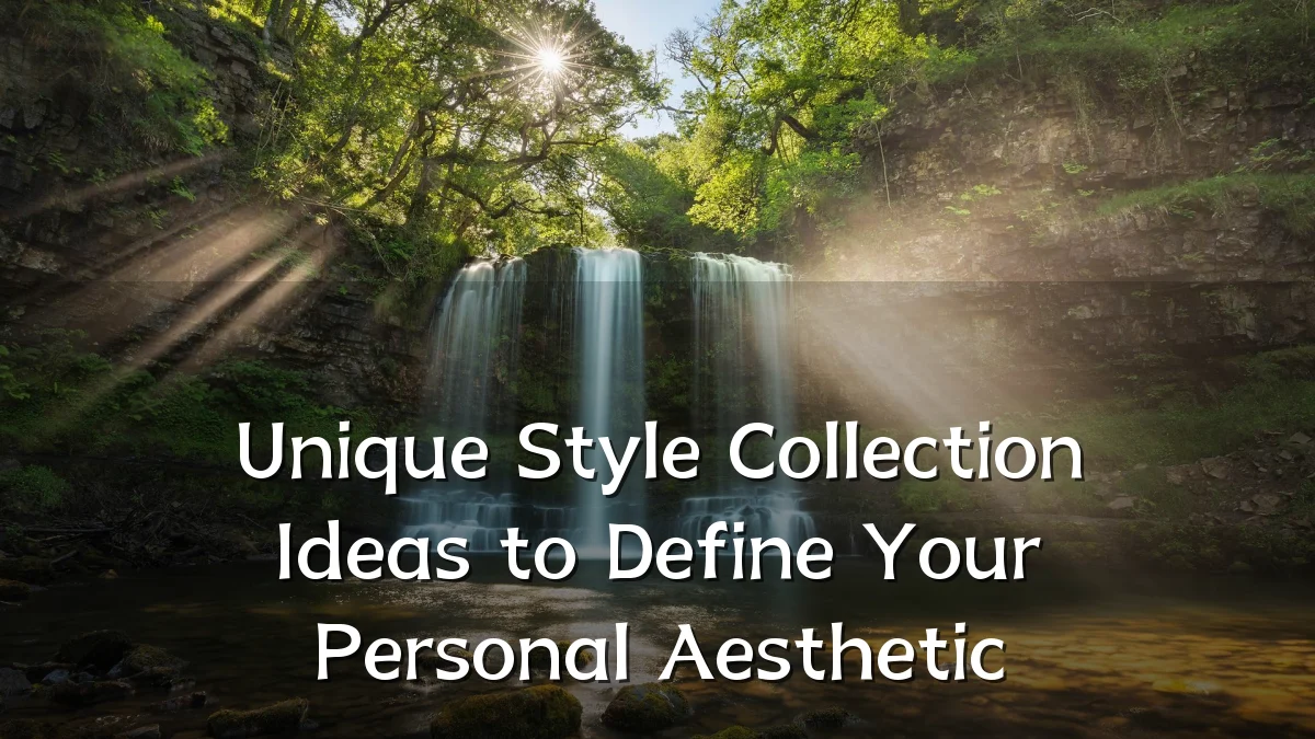 Unique Style Collection Ideas to Define Your Personal Aesthetic